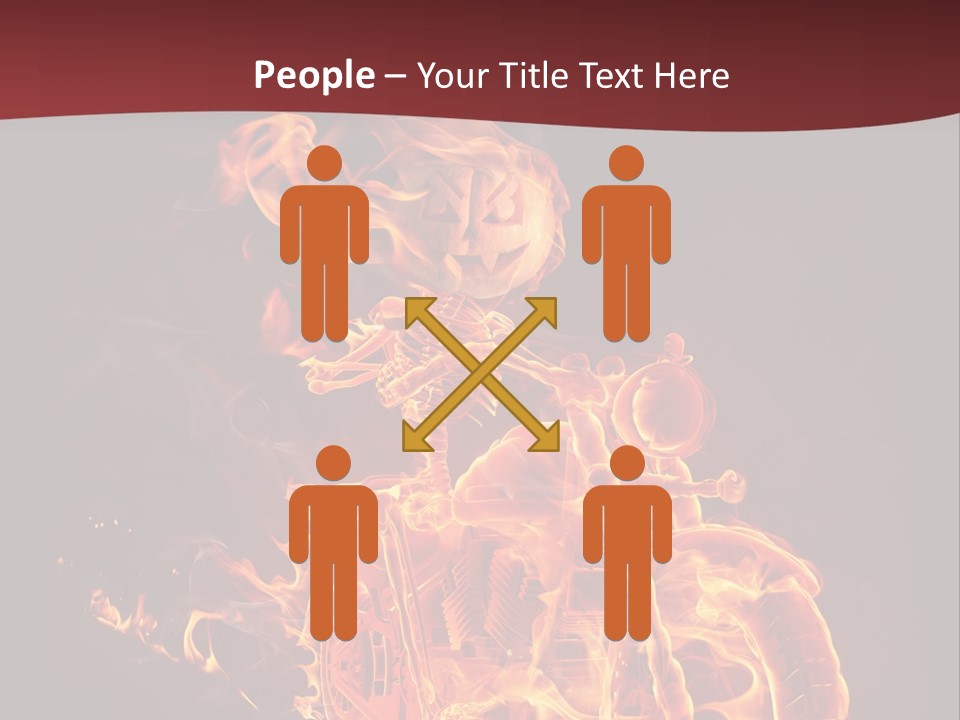Concept Burn Riding PowerPoint Template