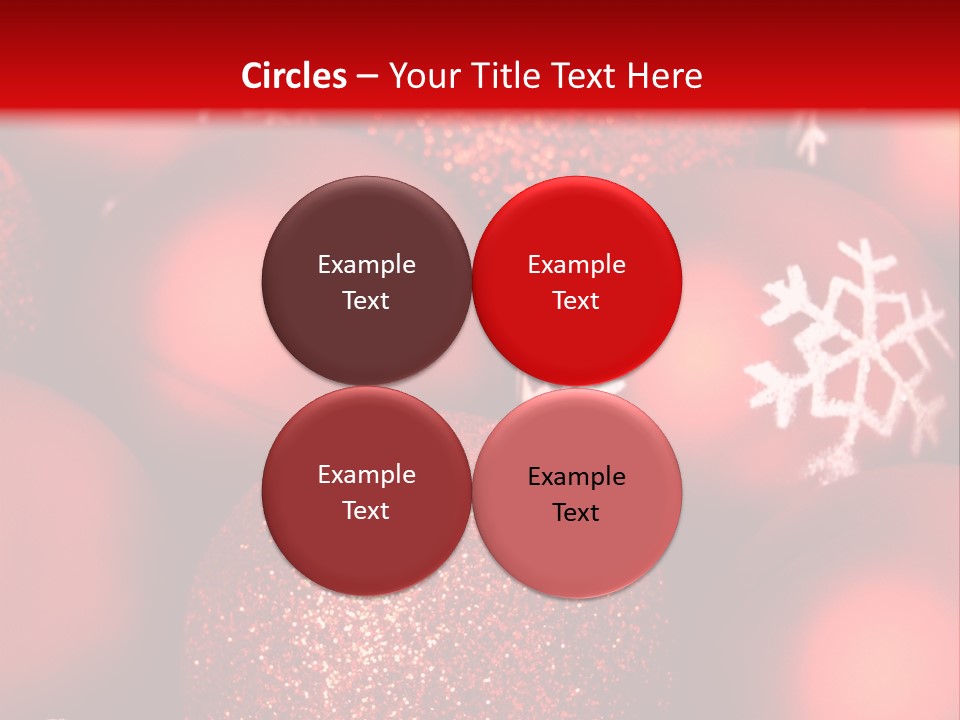 Object Holiday Tree PowerPoint Template
