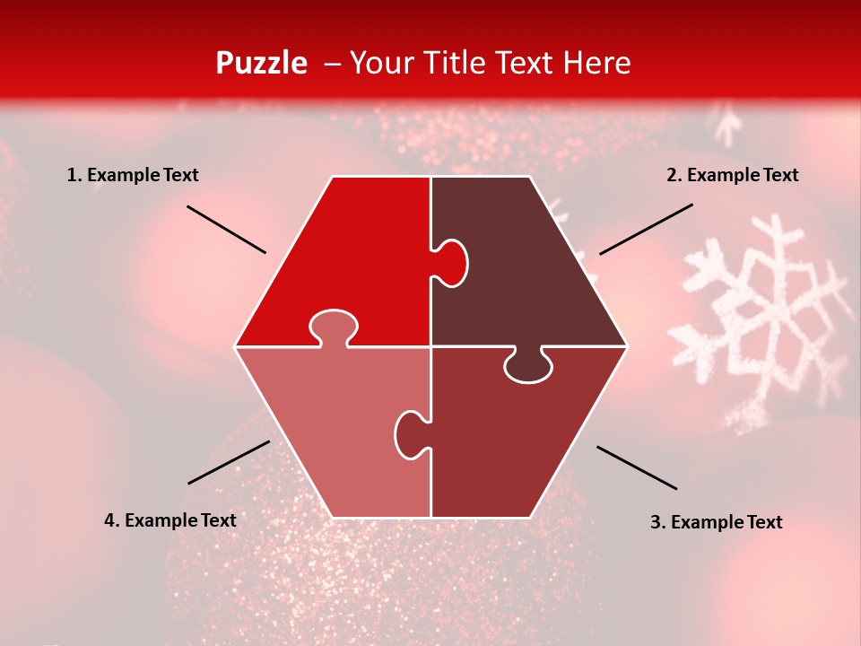 Object Holiday Tree PowerPoint Template