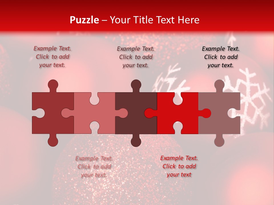 Object Holiday Tree PowerPoint Template