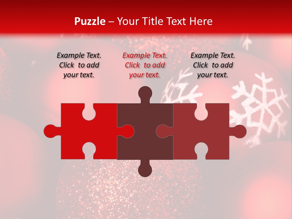 Object Holiday Tree PowerPoint Template