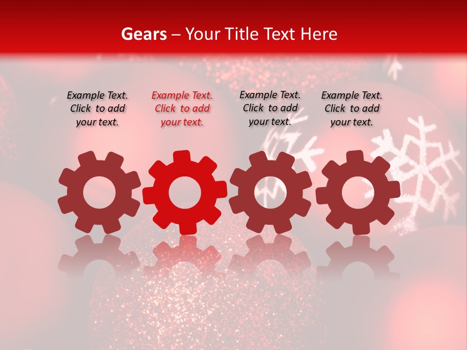 Object Holiday Tree PowerPoint Template