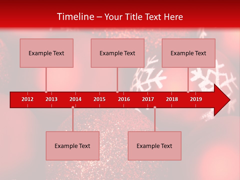 Object Holiday Tree PowerPoint Template