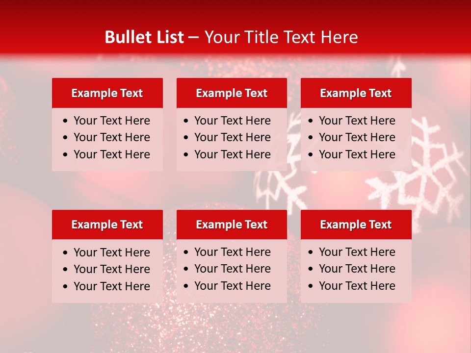 Object Holiday Tree PowerPoint Template
