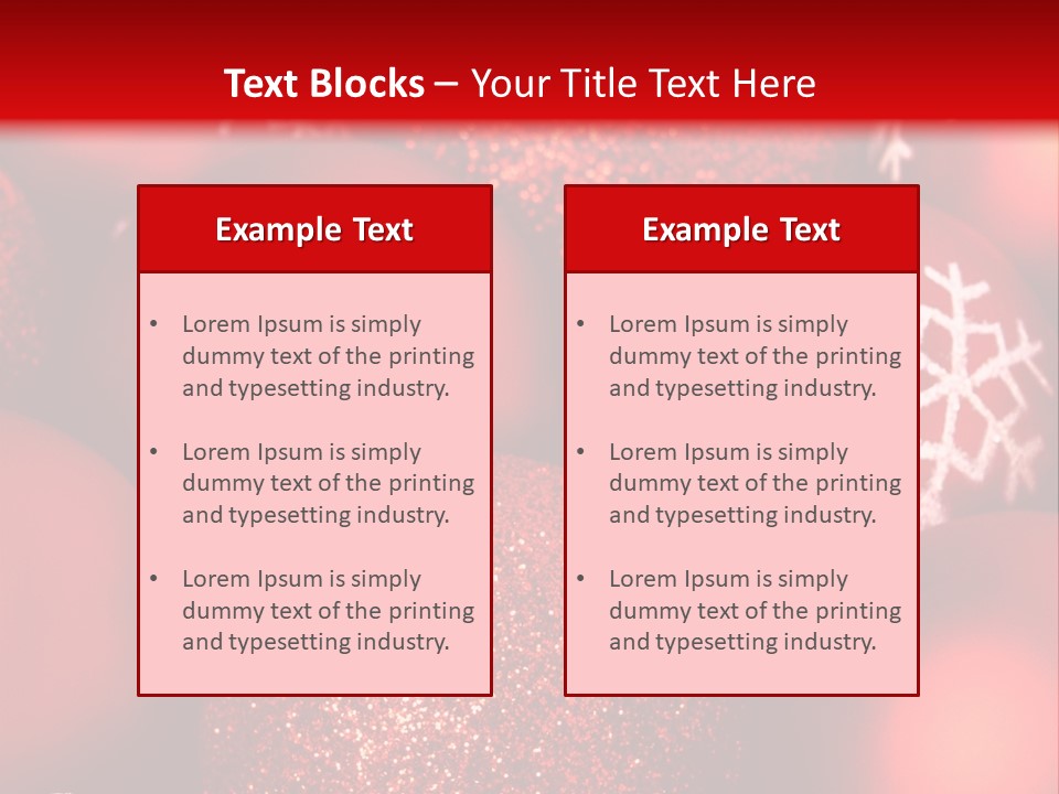 Object Holiday Tree PowerPoint Template
