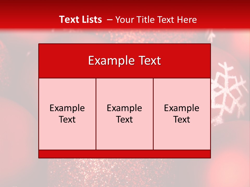 Object Holiday Tree PowerPoint Template