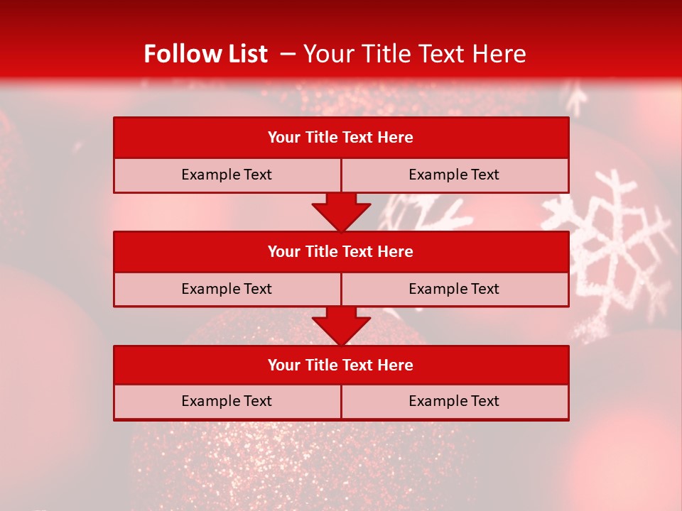 Object Holiday Tree PowerPoint Template