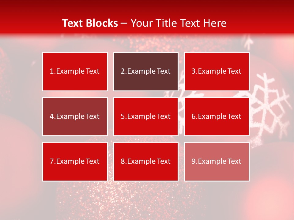 Object Holiday Tree PowerPoint Template