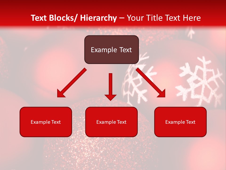 Object Holiday Tree PowerPoint Template