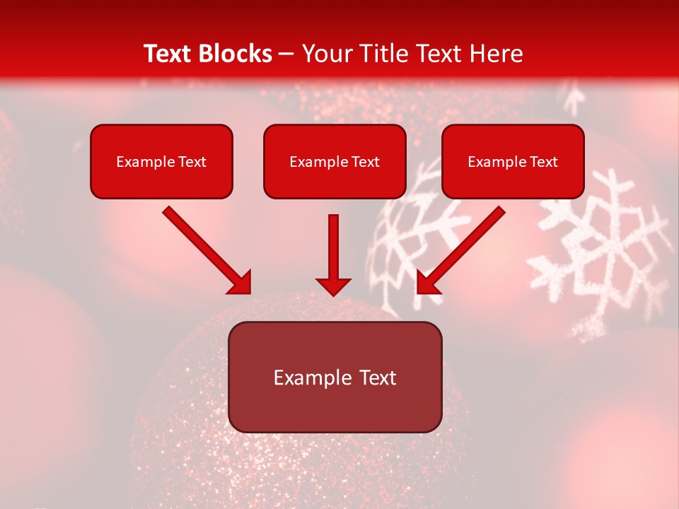 Object Holiday Tree PowerPoint Template