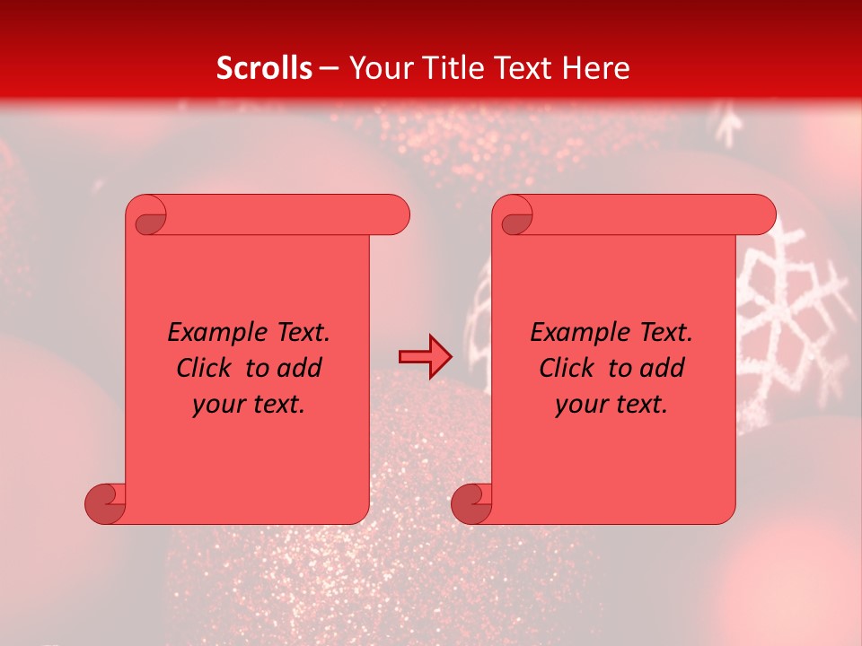 Object Holiday Tree PowerPoint Template