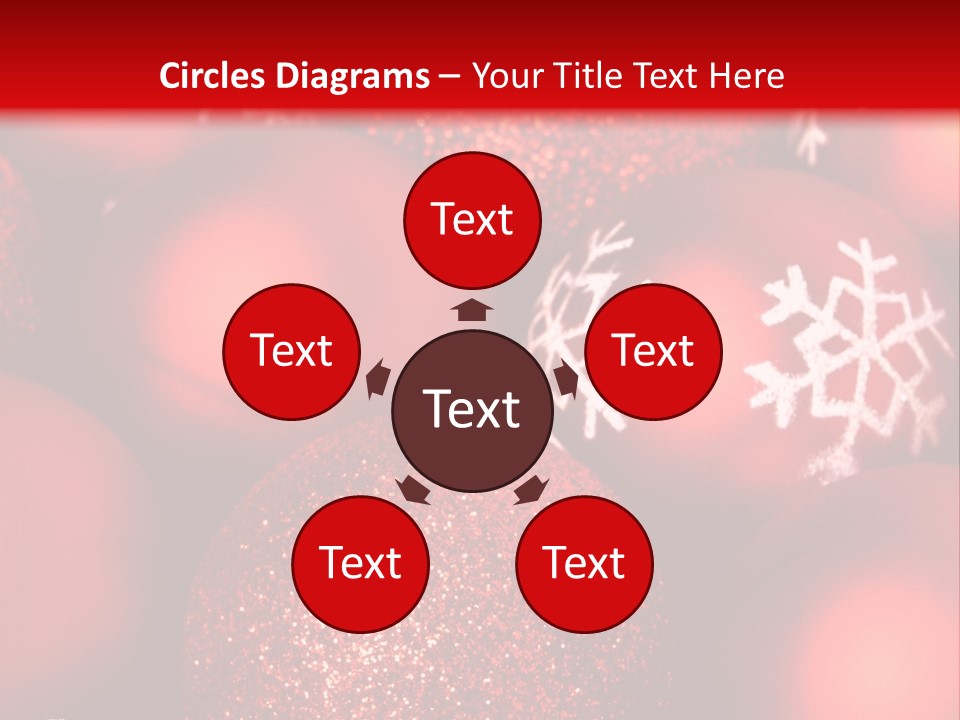 Object Holiday Tree PowerPoint Template