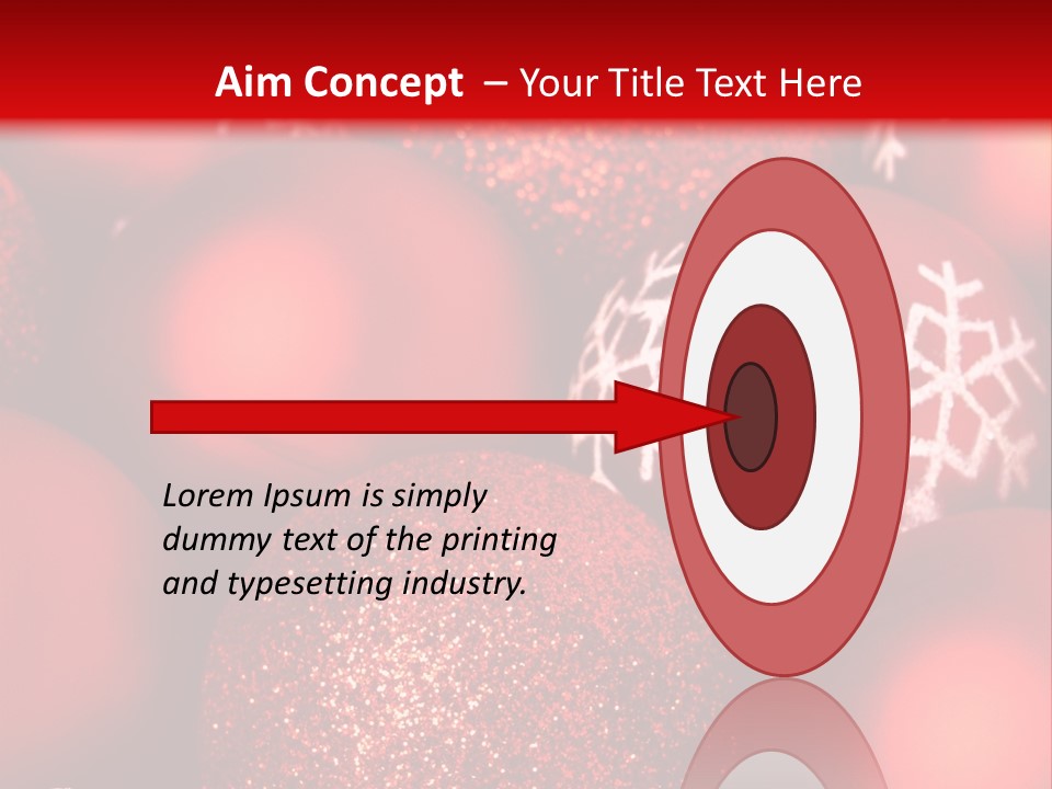 Object Holiday Tree PowerPoint Template