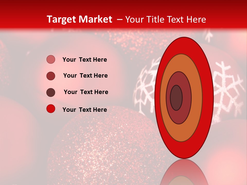 Object Holiday Tree PowerPoint Template