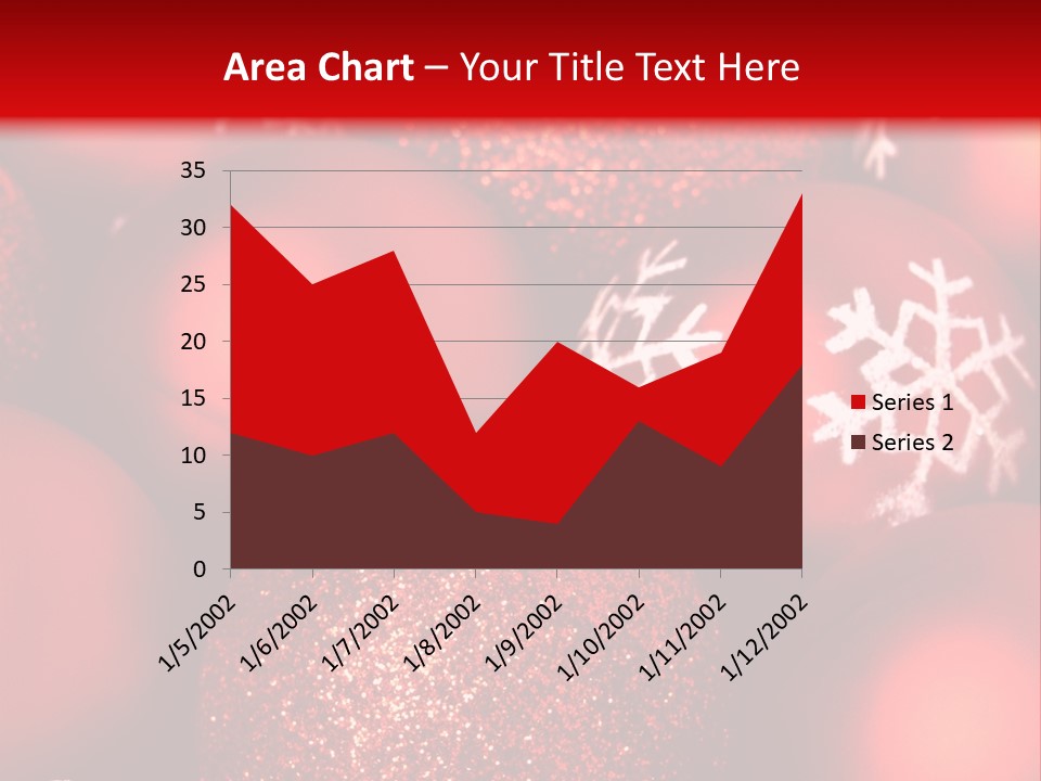 Object Holiday Tree PowerPoint Template