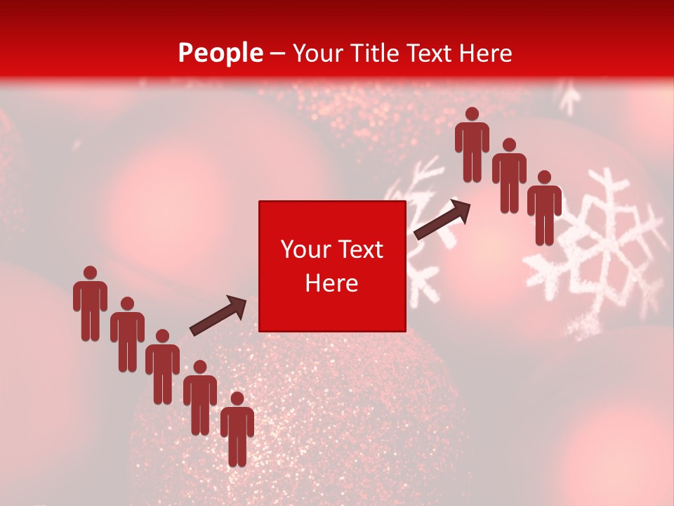 Object Holiday Tree PowerPoint Template