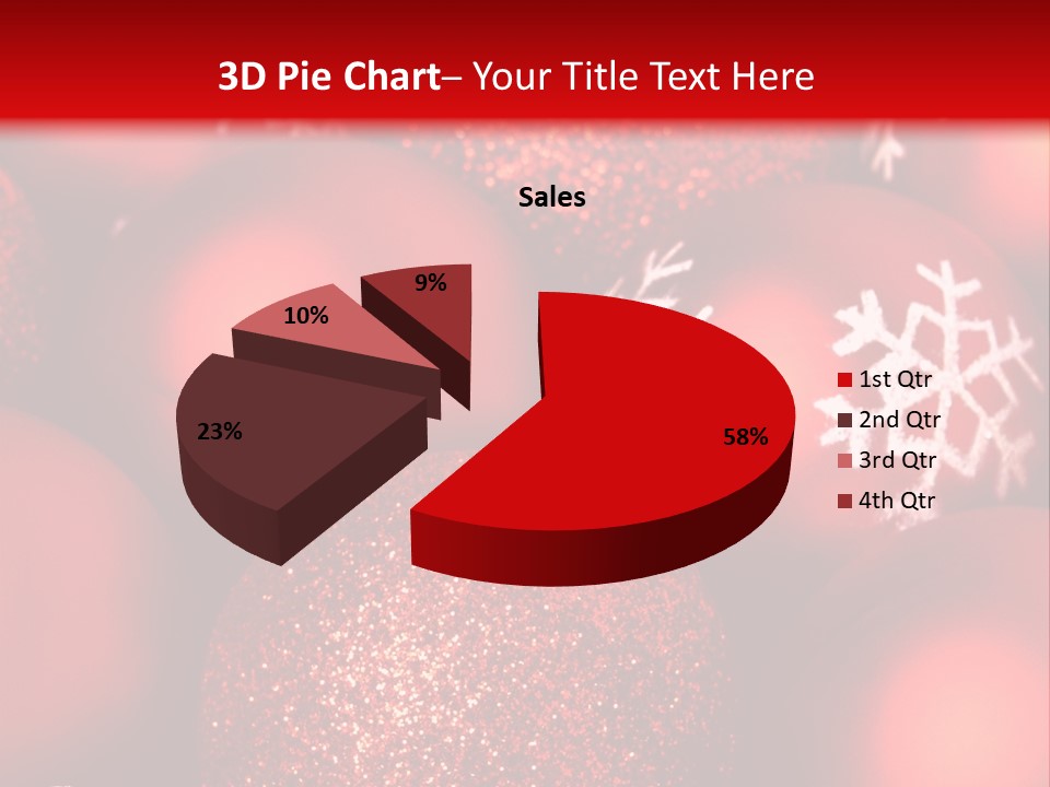 Object Holiday Tree PowerPoint Template