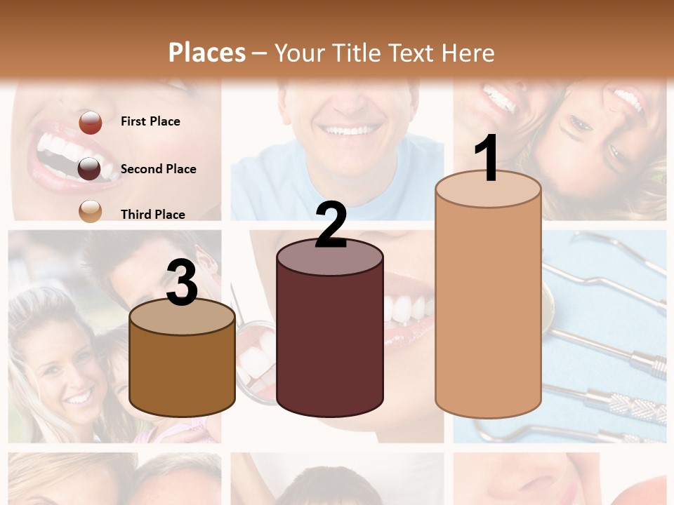 Dentist Senior Whiten PowerPoint Template