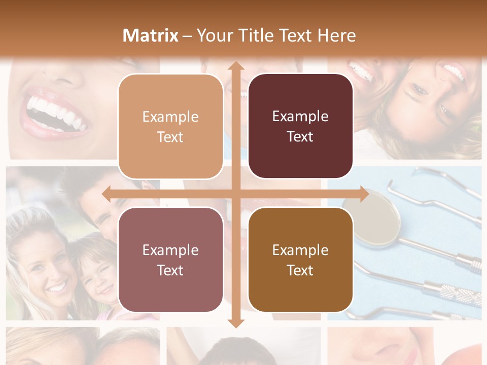 Dentist Senior Whiten PowerPoint Template