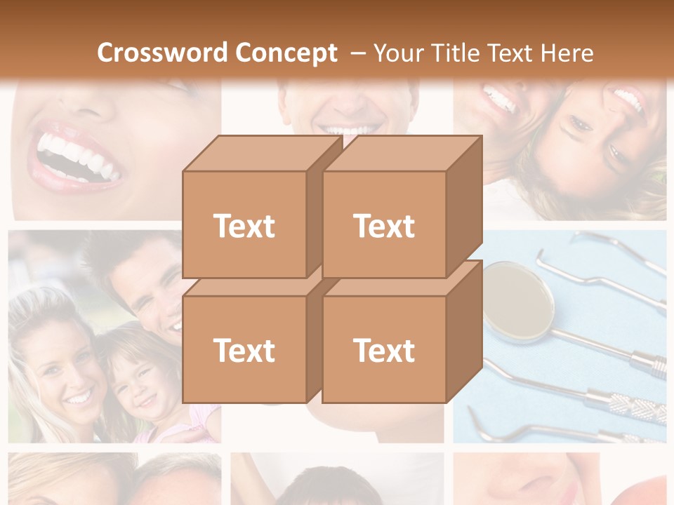 Dentist Senior Whiten PowerPoint Template