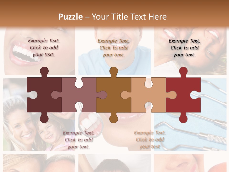 Dentist Senior Whiten PowerPoint Template