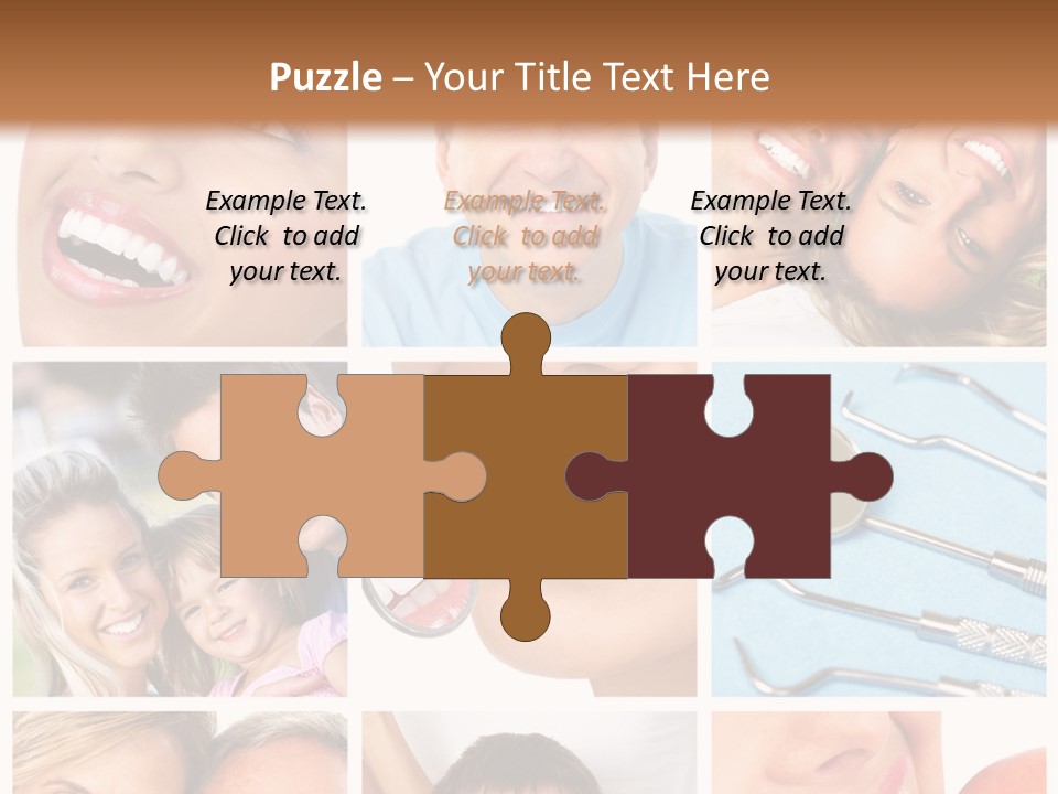 Dentist Senior Whiten PowerPoint Template