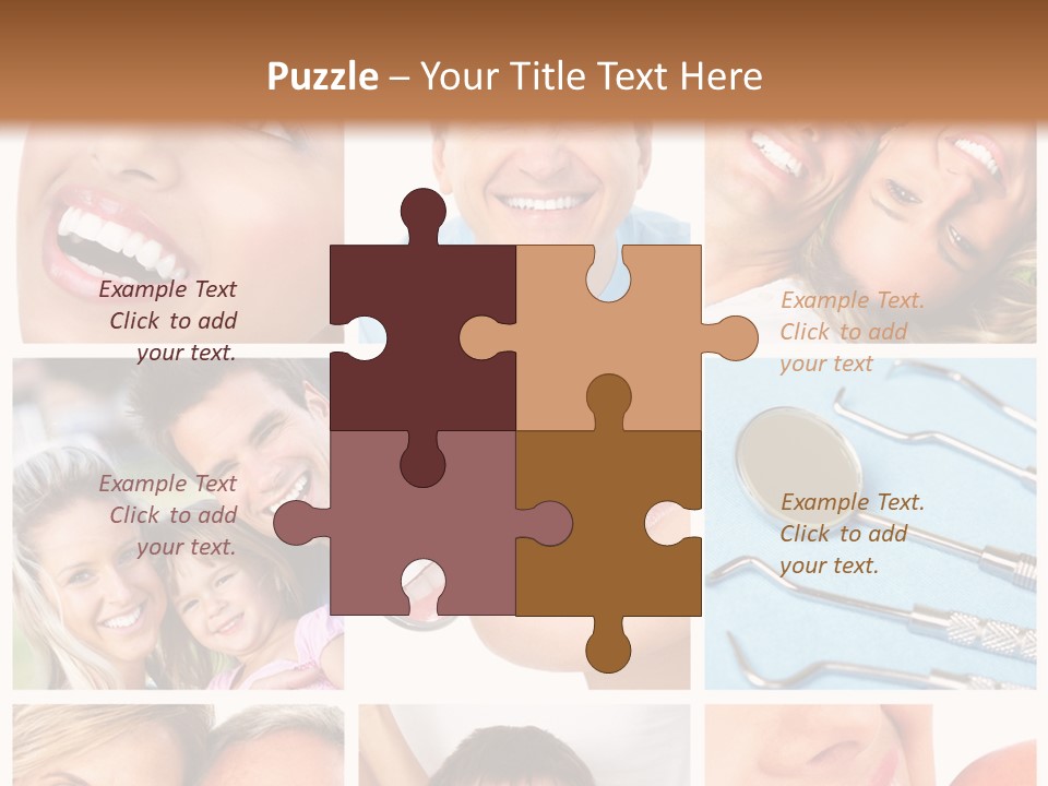 Dentist Senior Whiten PowerPoint Template