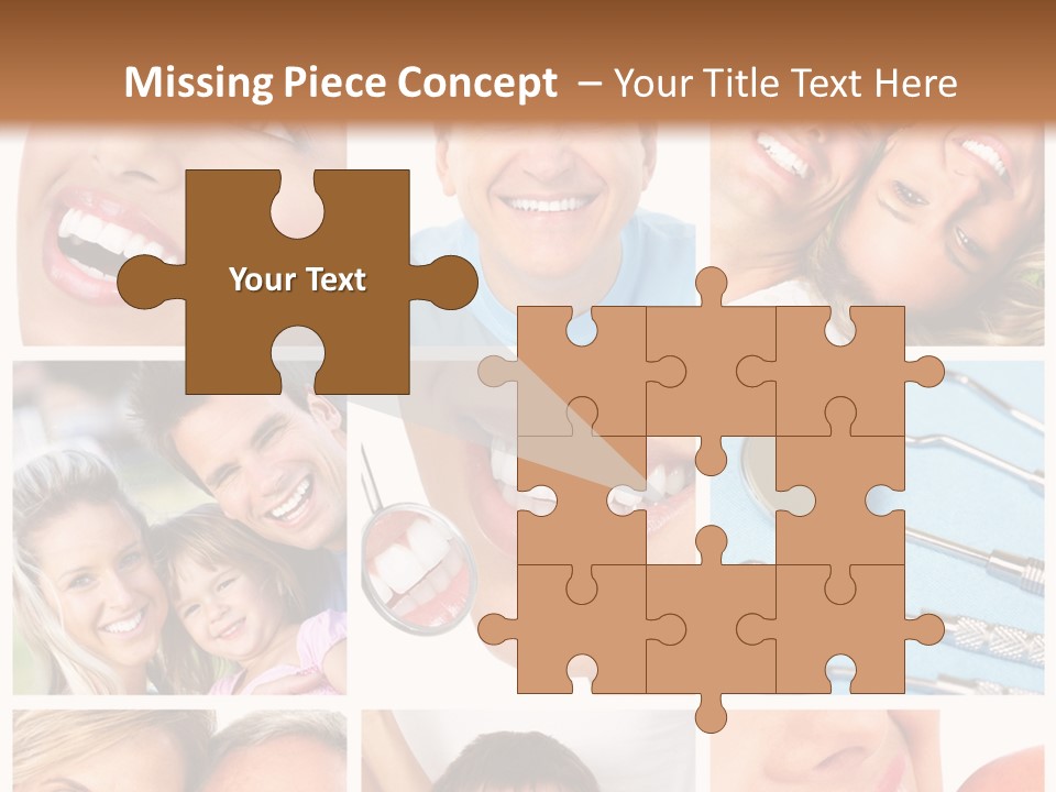 Dentist Senior Whiten PowerPoint Template