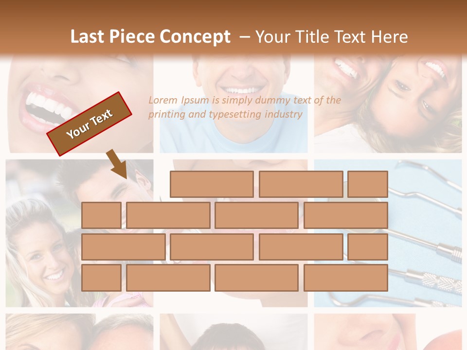 Dentist Senior Whiten PowerPoint Template