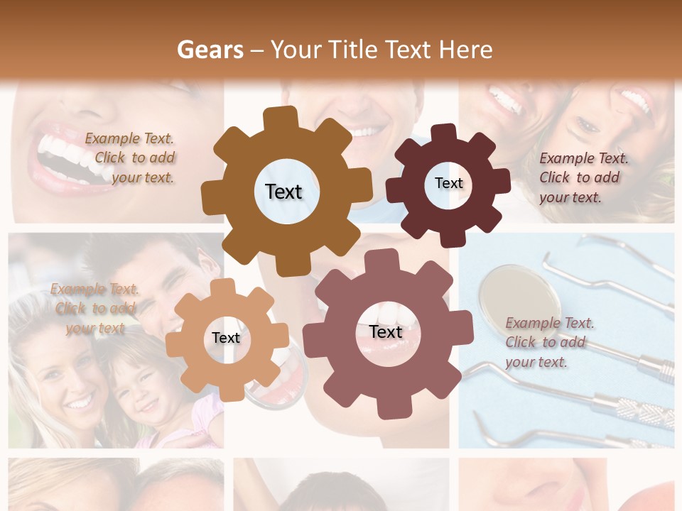 Dentist Senior Whiten PowerPoint Template