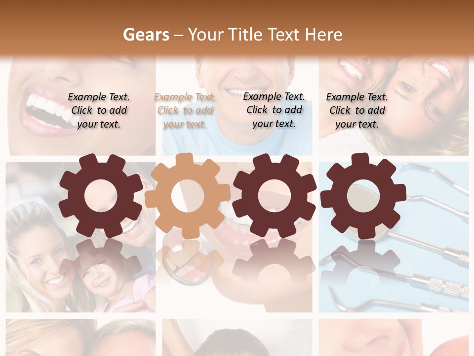 Dentist Senior Whiten PowerPoint Template