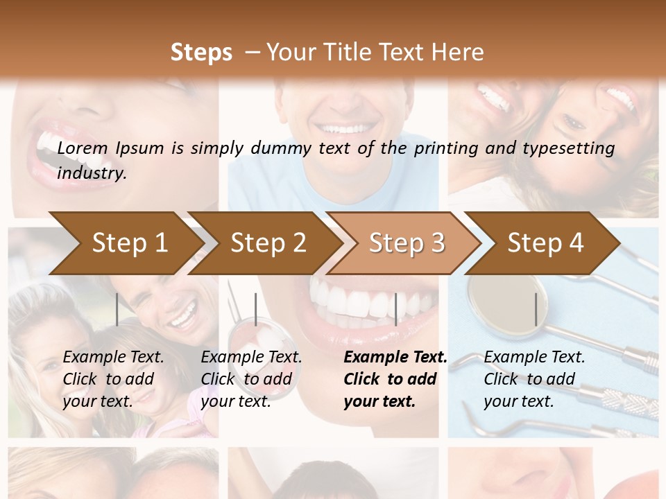 Dentist Senior Whiten PowerPoint Template