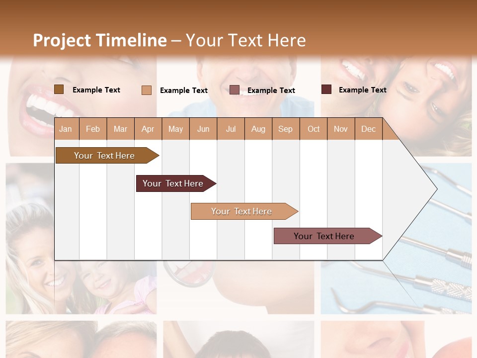 Dentist Senior Whiten PowerPoint Template