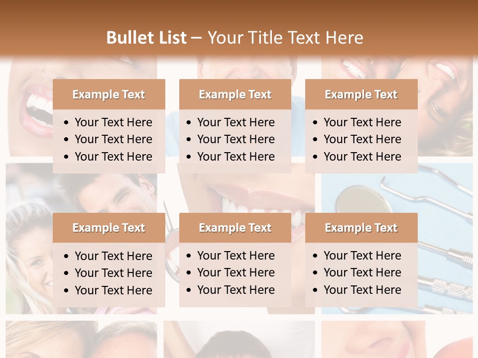 Dentist Senior Whiten PowerPoint Template