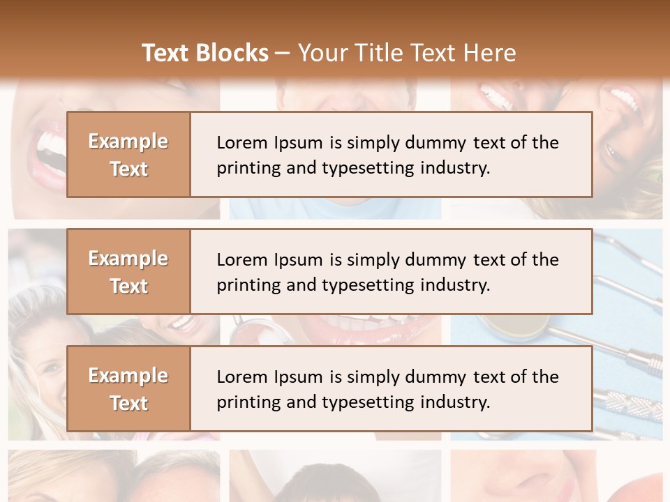 Dentist Senior Whiten PowerPoint Template