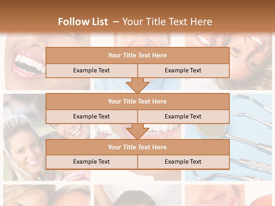 Dentist Senior Whiten PowerPoint Template