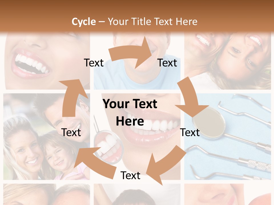 Dentist Senior Whiten PowerPoint Template