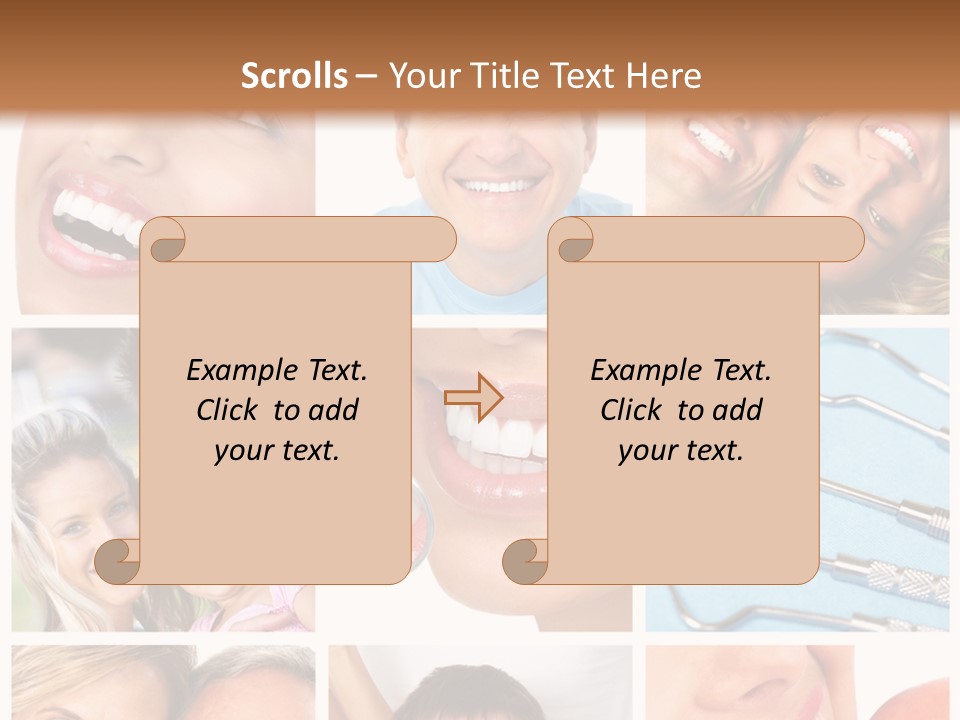 Dentist Senior Whiten PowerPoint Template