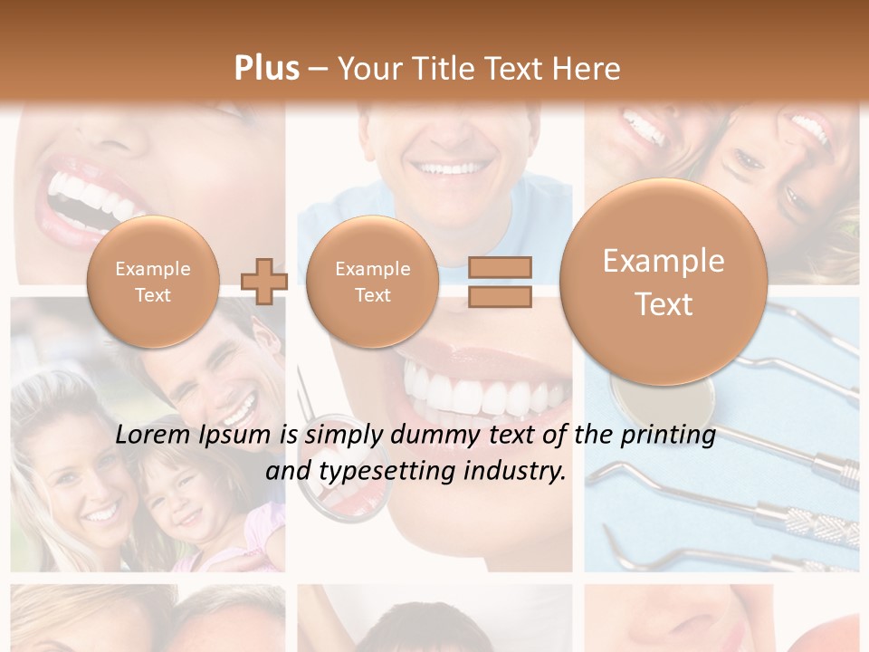 Dentist Senior Whiten PowerPoint Template