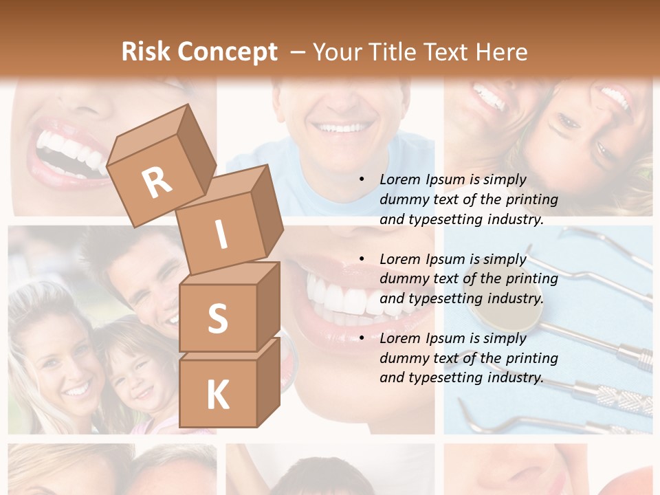 Dentist Senior Whiten PowerPoint Template