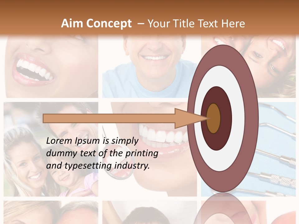 Dentist Senior Whiten PowerPoint Template