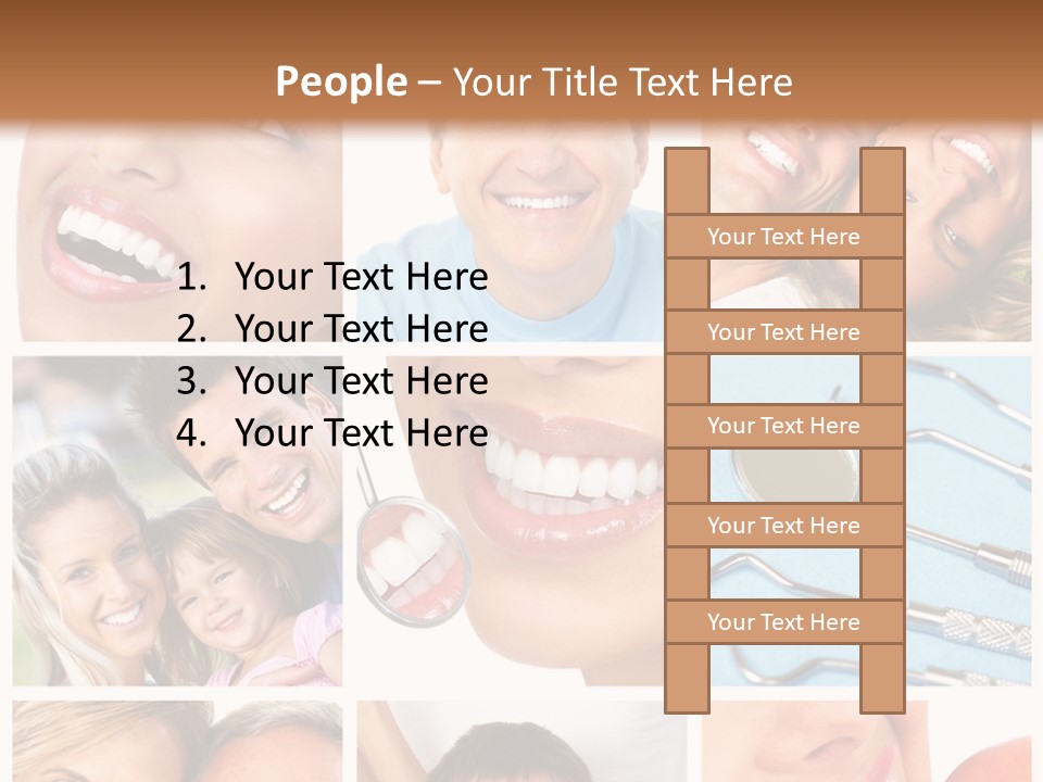 Dentist Senior Whiten PowerPoint Template