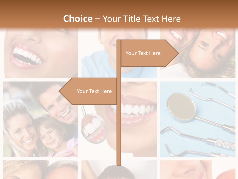 Dentist Senior Whiten PowerPoint Template
