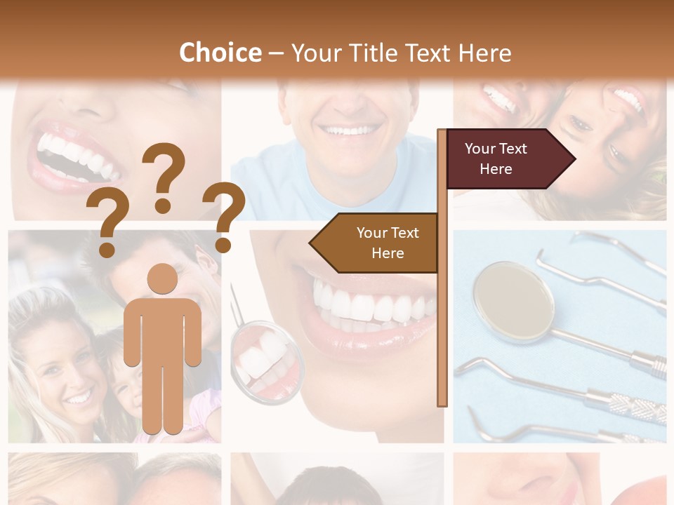 Dentist Senior Whiten PowerPoint Template
