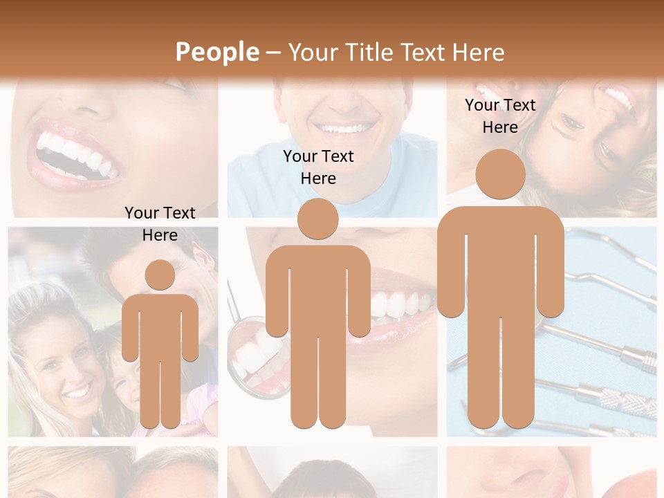 Dentist Senior Whiten PowerPoint Template
