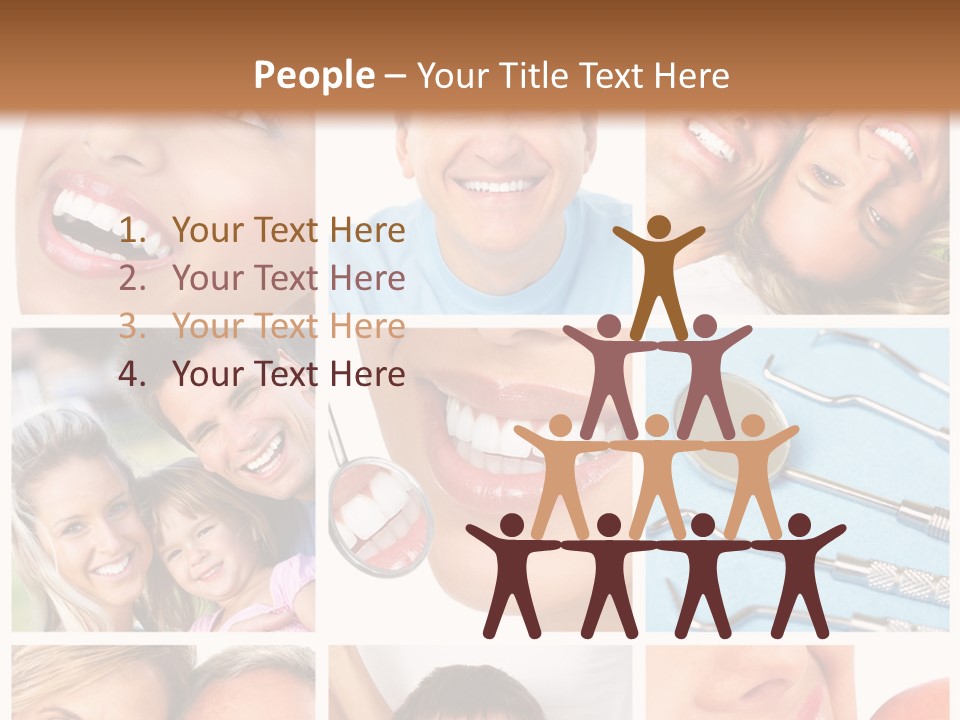 Dentist Senior Whiten PowerPoint Template