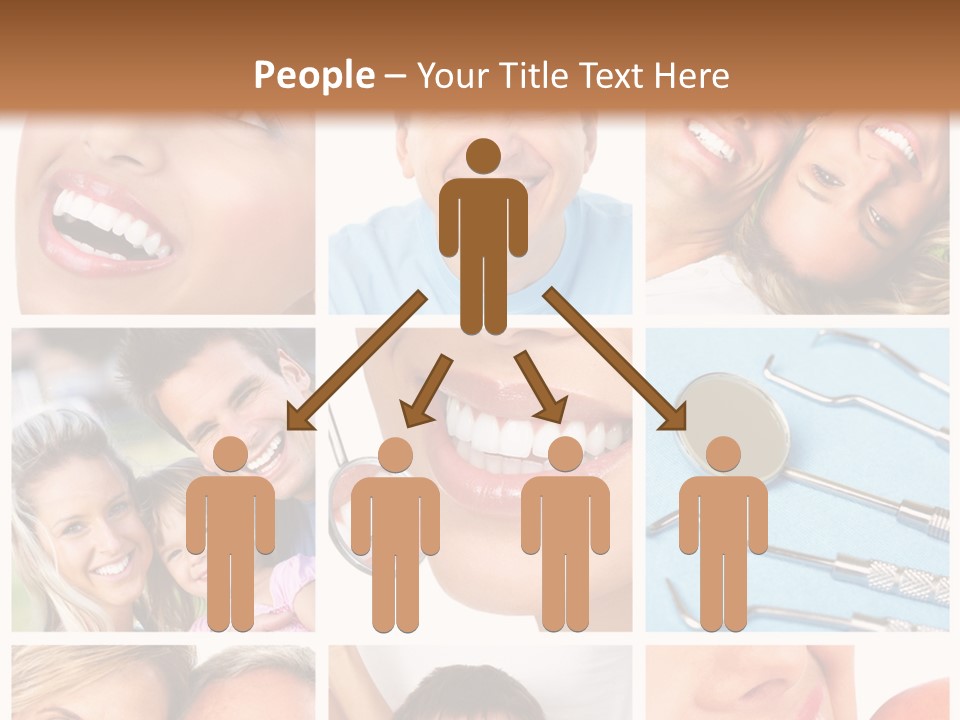 Dentist Senior Whiten PowerPoint Template