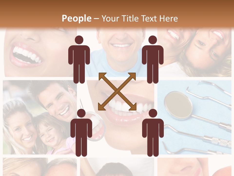 Dentist Senior Whiten PowerPoint Template
