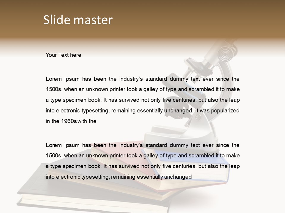 Concept White Studio PowerPoint Template