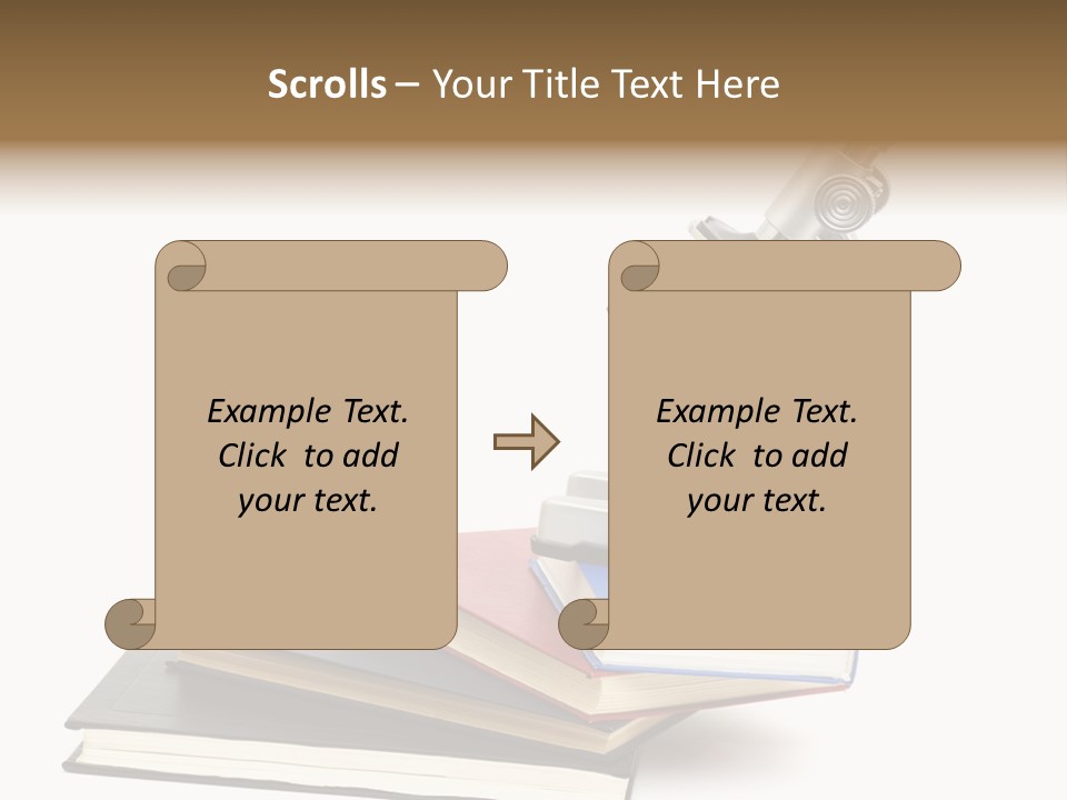 Concept White Studio PowerPoint Template